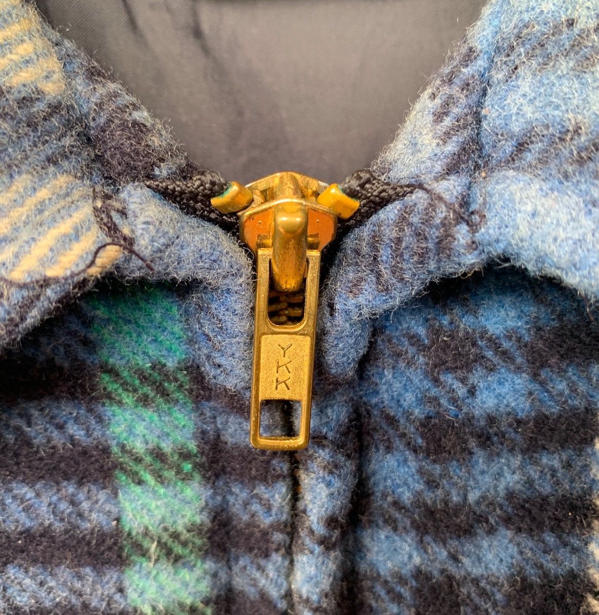 Vintage Vintage Oshkosh Wool Plaid Zipper Jacket Size US L / EU 52-54 / 3 - 10 Thumbnail