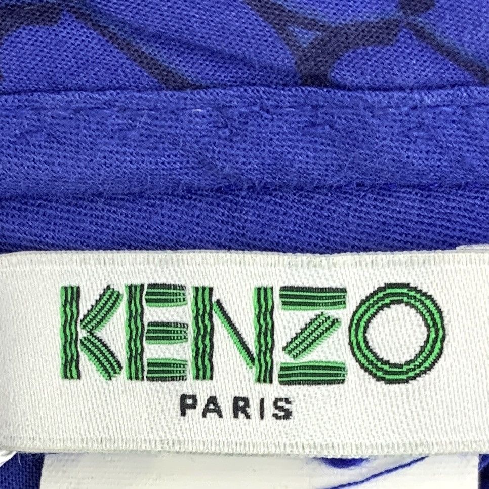 Kenzo Kenzo Dark Blue Cotton Casual Pants Eye Embroidery K26WX Size US 36 / EU 52 - 6 Thumbnail