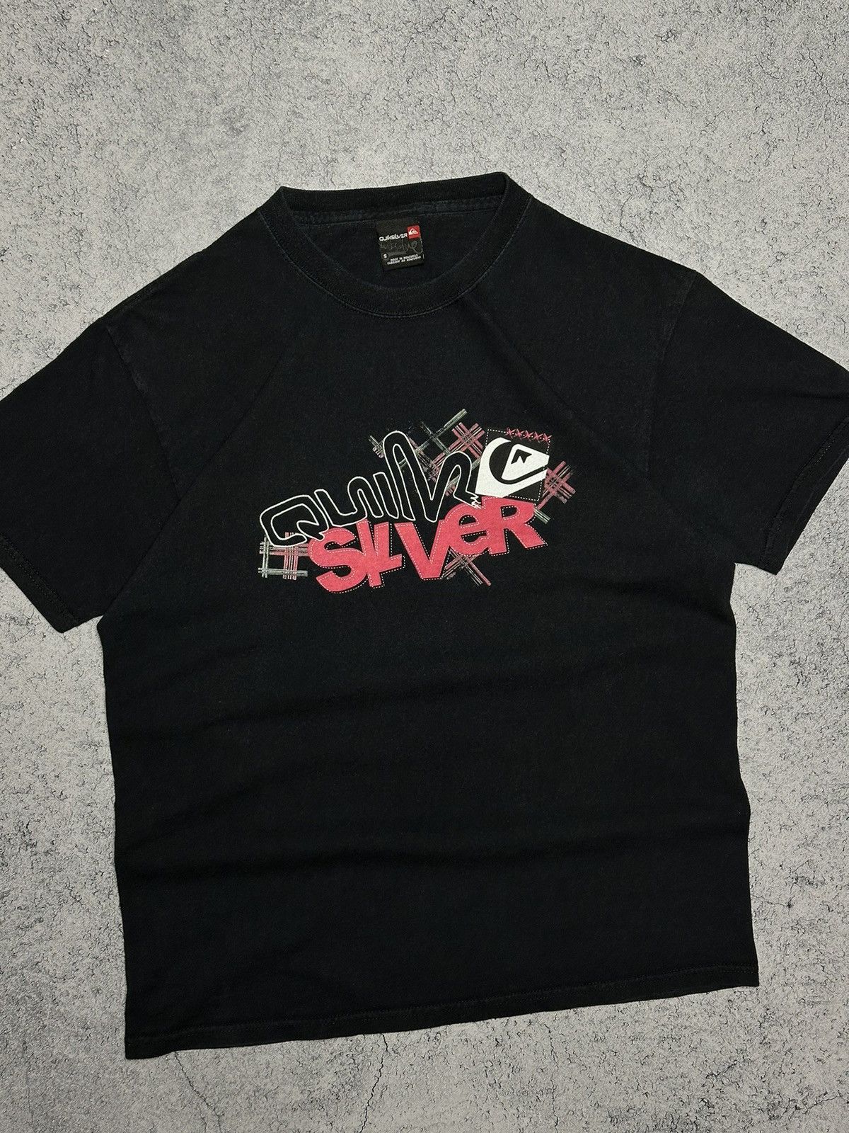 Quiksilver × Vintage Vintage Quiksilver Big Logo Surf T-shirt Size US S / EU 44-46 / 1 - 2 Thumbnail