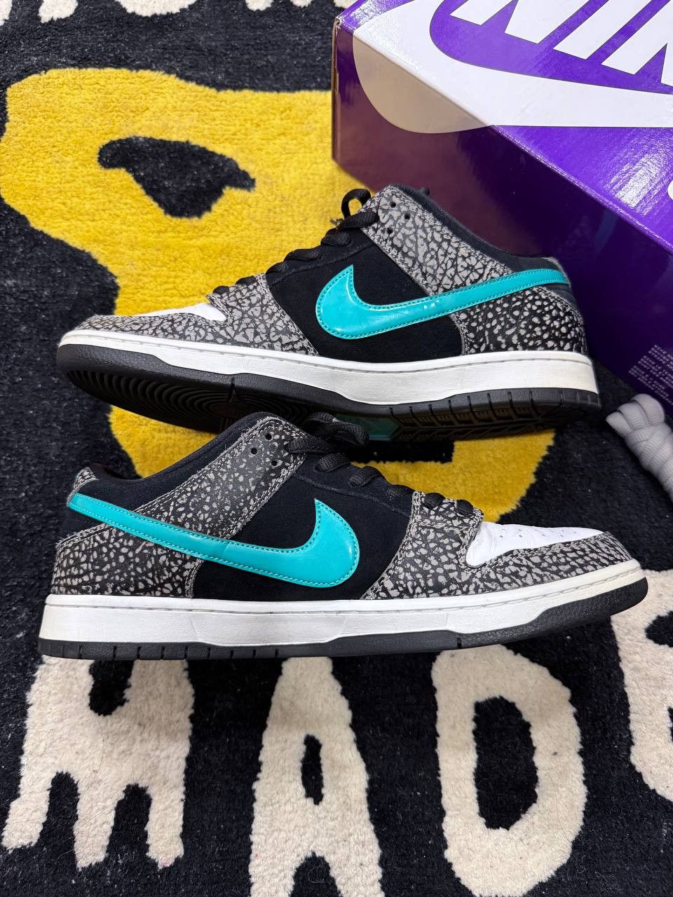 Nike Nike SB Dunk Low atmos Elephant (2020) BQ6817-009 Size US 13 / EU 46 - 3 Thumbnail