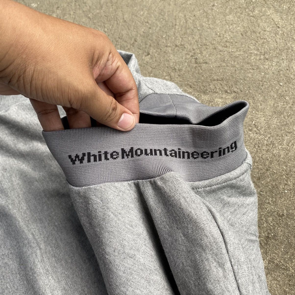 White Mountaineering White Mountaineering Mock Crewneck Sweater Size US XXL / EU 58 / 5 - 6 Thumbnail