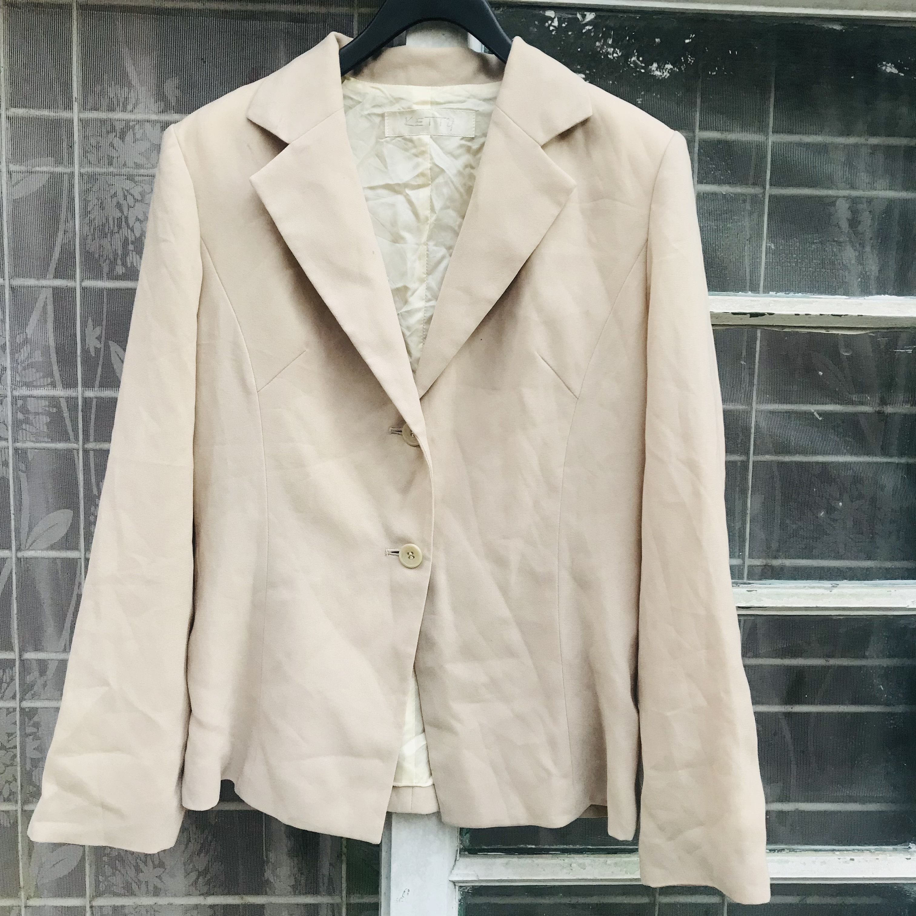 Vintage Ketty Ethereal Silk Blazer