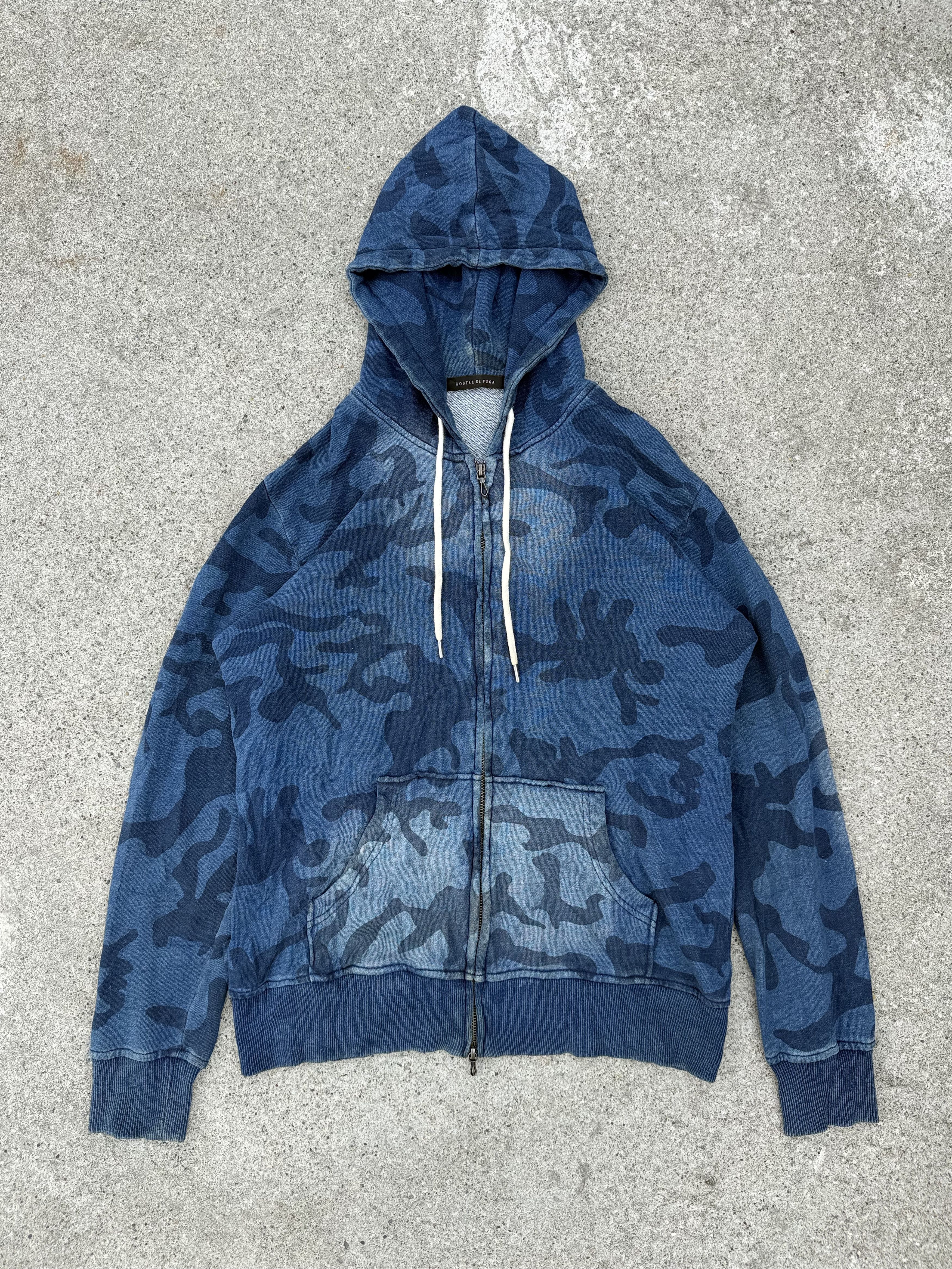 GOSTAR DE FUGA GOSTAR DE FUGA - Camo Zip Hoodie Size US S / EU 44-46 / 1 - 1 Thumbnail