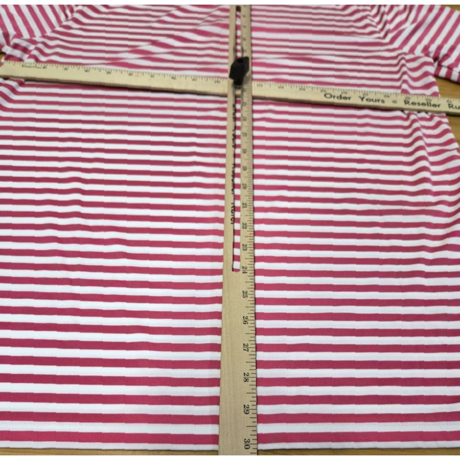 Nike Nike Dri-Fit Polo Shirt Mens M Pink White Striped Athletic Performance Golf Polo Size US M / EU 48-50 / 2 - 7 Thumbnail