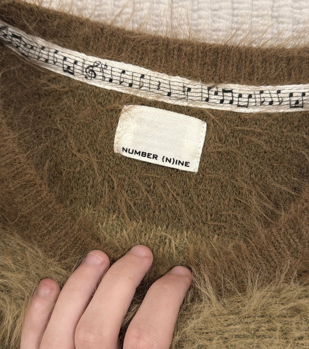 Number (N)ine number nine mohair sweater Size US M / EU 48-50 / 2 - 2 Thumbnail
