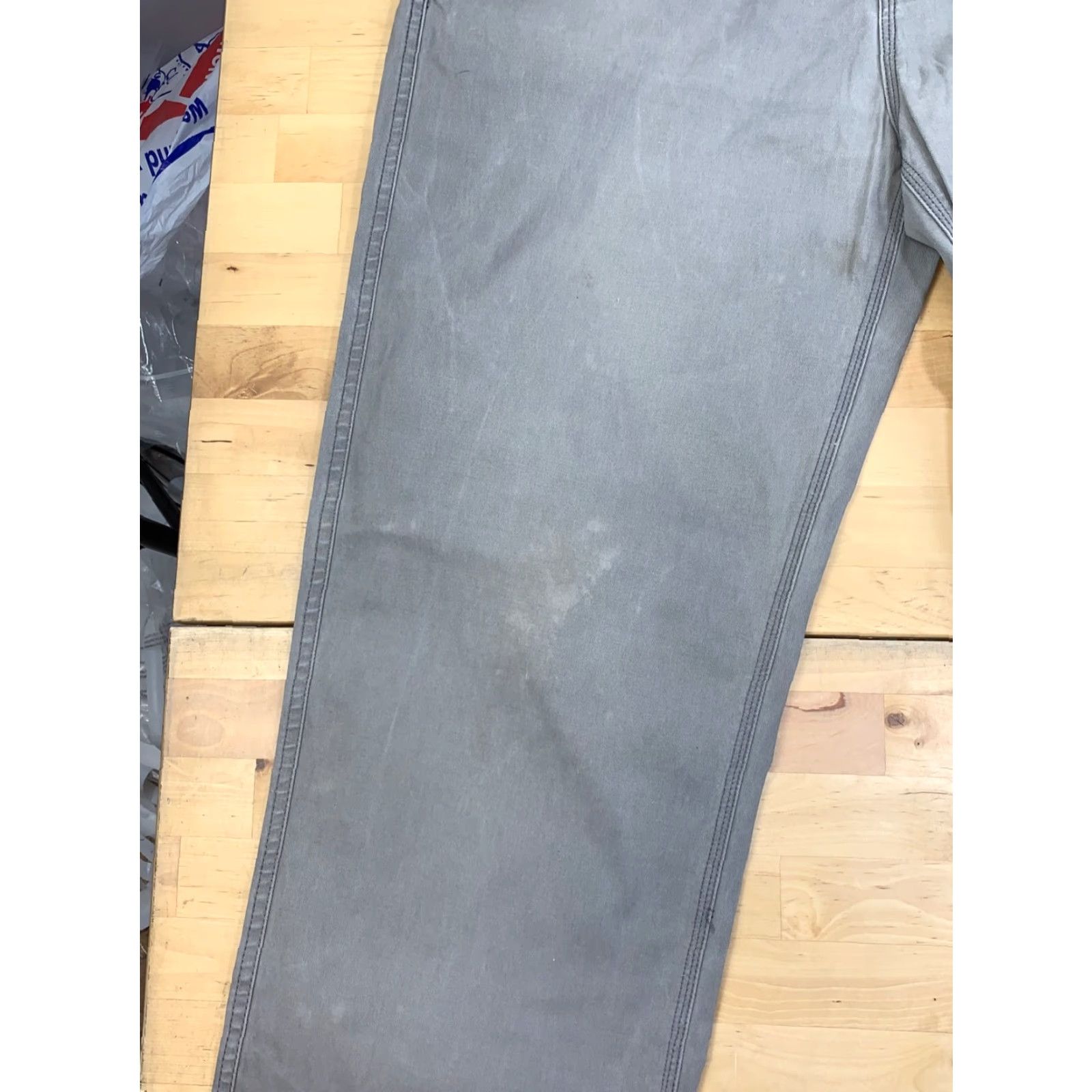 Element Element Pants Skateboarding Men 36x28 Gray Distress Pockets 11955 Size US 36 / EU 52 - 6 Thumbnail