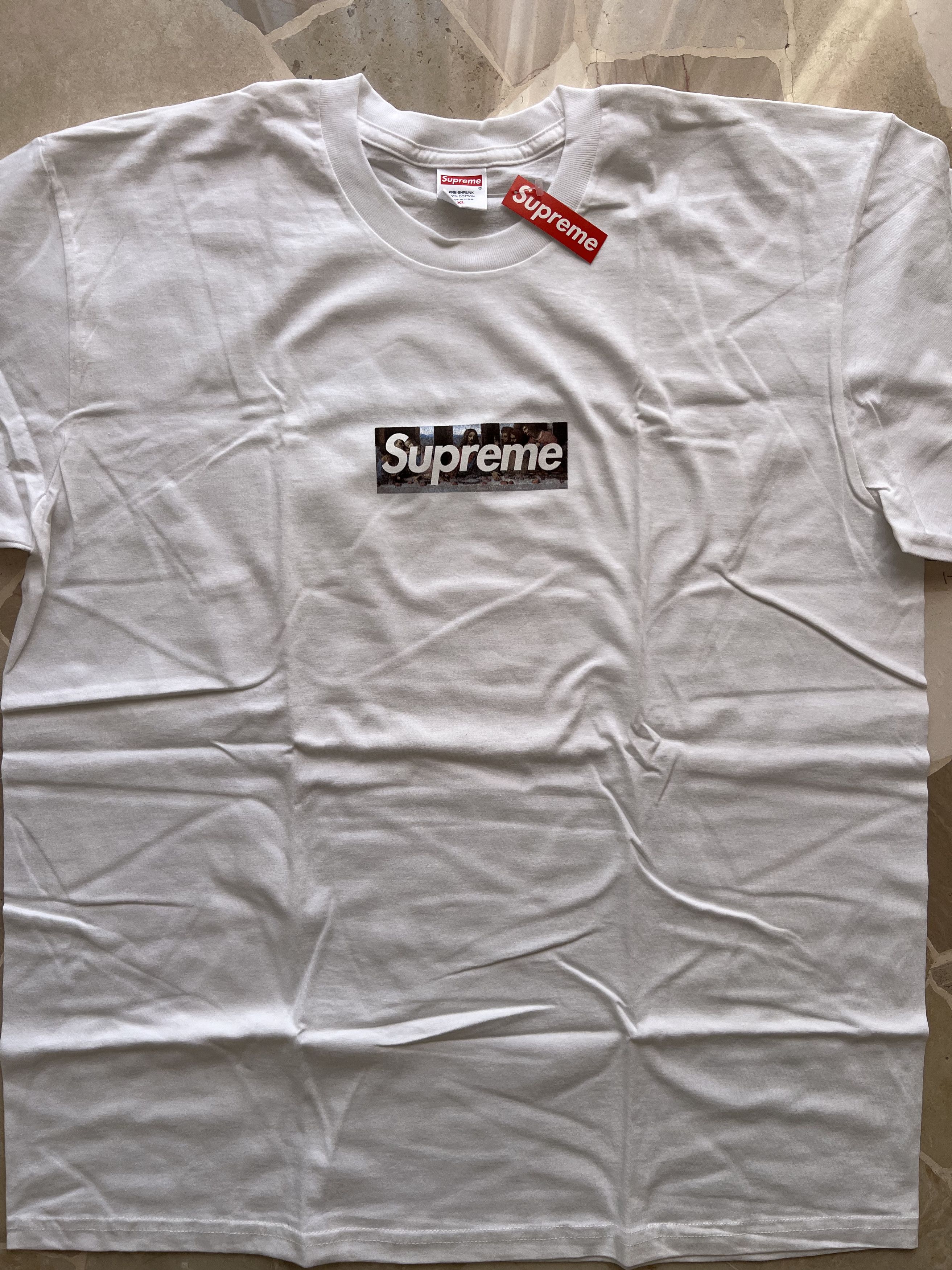 Supreme Supreme Milan Box Logo the last supper leonardo da vinci Size US XL / EU 56 / 4 - 18 Thumbnail