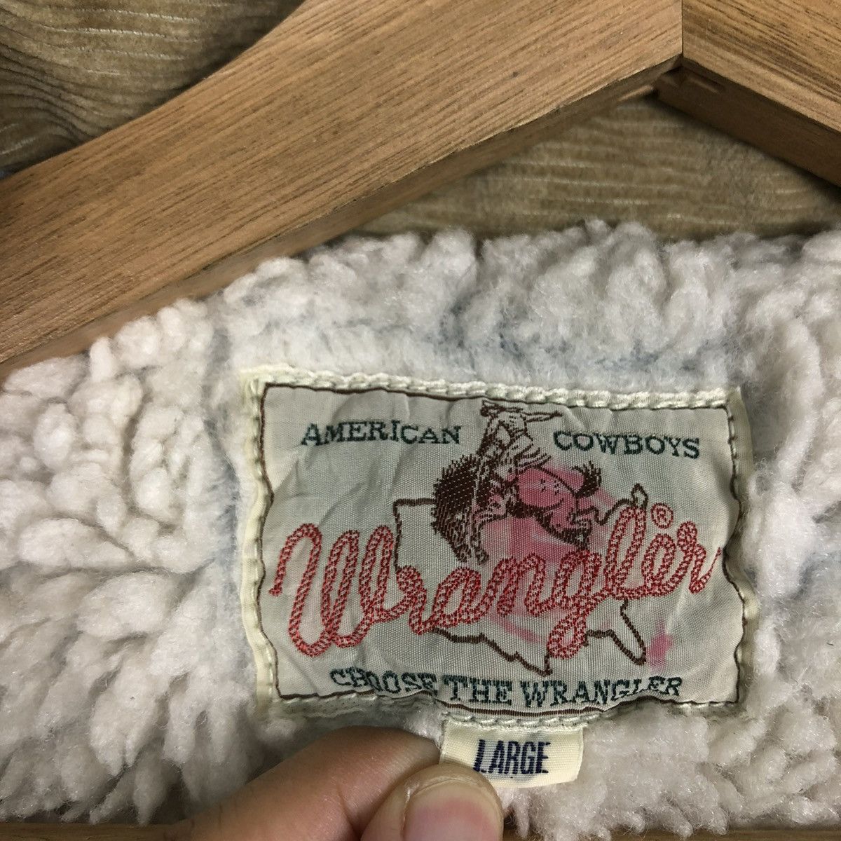 Japanese Brand 🔥90’s Vintage Trucker Denim Jacket Wrangler Blanket Lining Size US L / EU 52-54 / 3 - 14 Thumbnail
