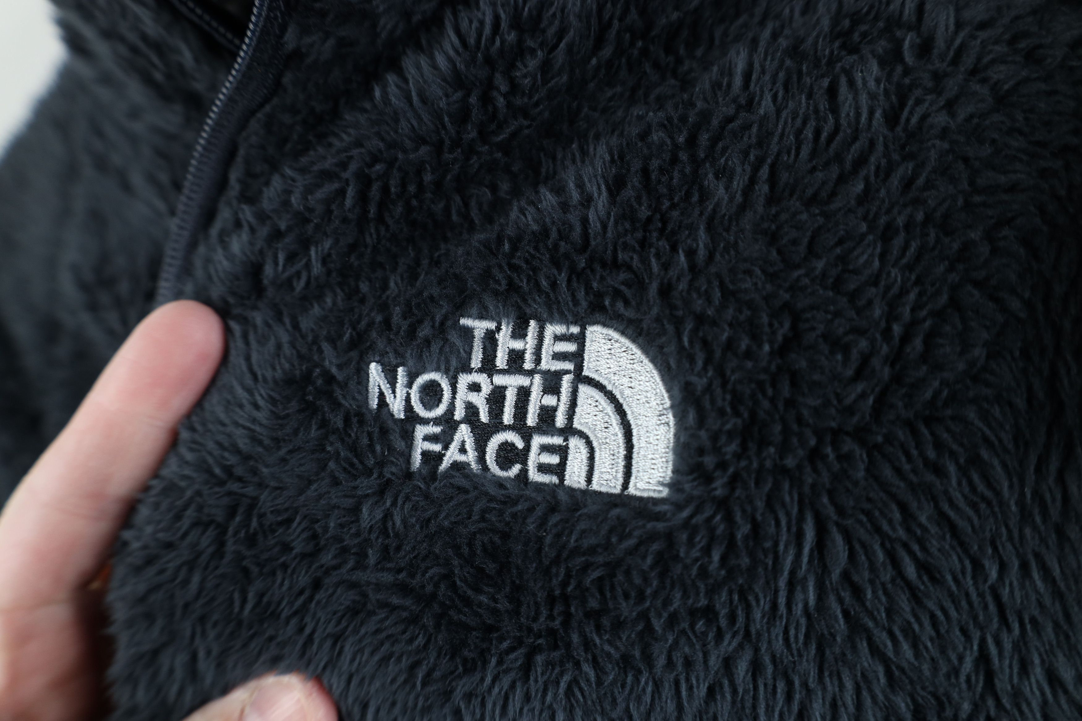 The North Face Vintage The North Face Shag Monkey Fleece Jacket Dark Gray Size M / US 6-8 / IT 42-44 - 4 Thumbnail