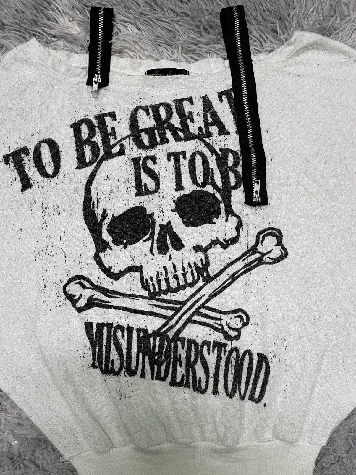 If Six Was Nine 2000s IF SIX WAS NINE INSPIRED BRAND CECIL MCBEE RARE SKULL Size M / US 6-8 / IT 42-44 - 7 Thumbnail