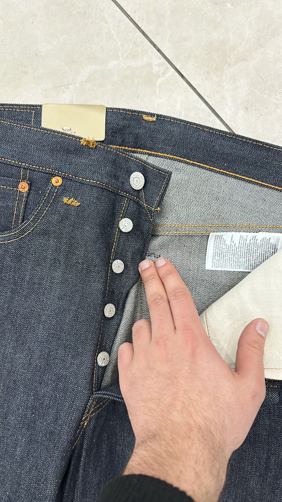 Levi's Vintage Clothing LVC Levi's Vintage Clothing 1947 501XX BigE Selvedge Jeans Size US 34 / EU 50 - 8 Thumbnail