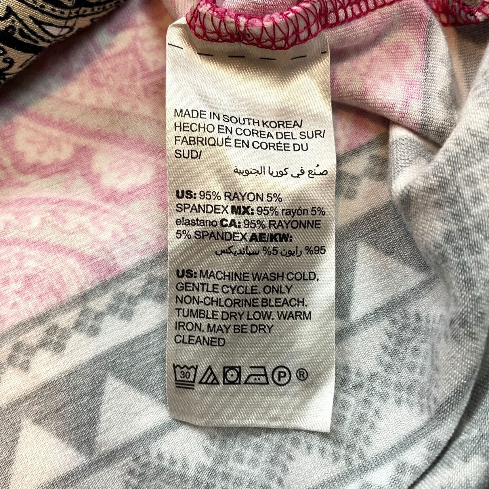 Vintage Chico's Shirt Womens Chico's Size 1 US Size Medium 8 Pink 3/4 Sleeve Rayon Top Shirt Women M Pink 3/4 Sleeve Rayon Top Chico's Size M / US 6-8 / IT 42-44 - 6 Thumbnail