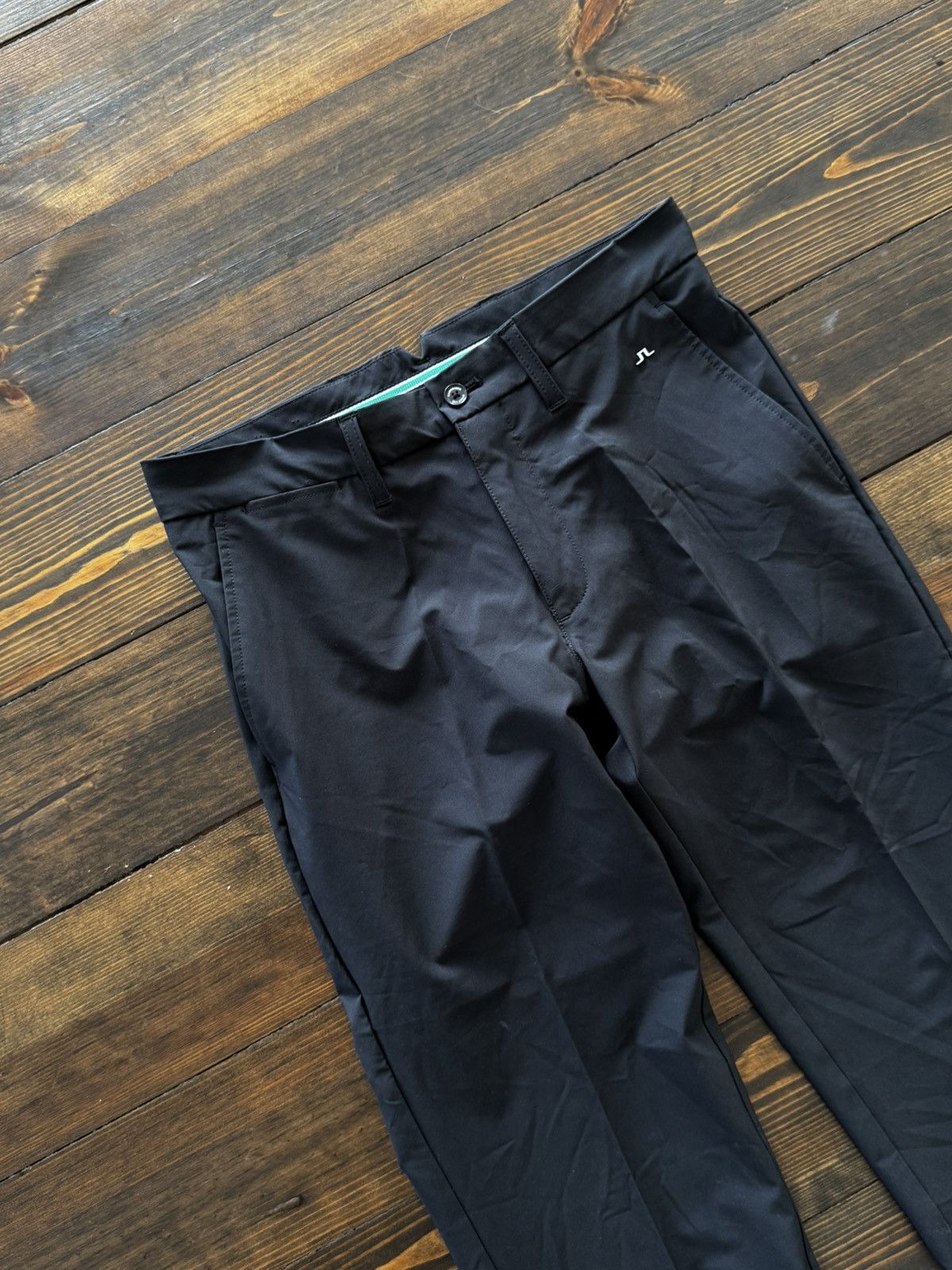 J.Lindeberg J. Lindeberg Nylon Black Classic Pants Size US 30 / EU 46 - 4 Thumbnail