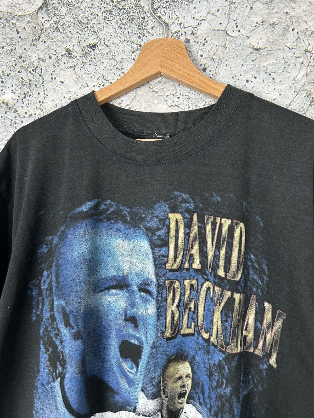 Vintage Vintage David Beckham England Graphic Tee Football Soccer Size US L / EU 52-54 / 3 - 3 Thumbnail