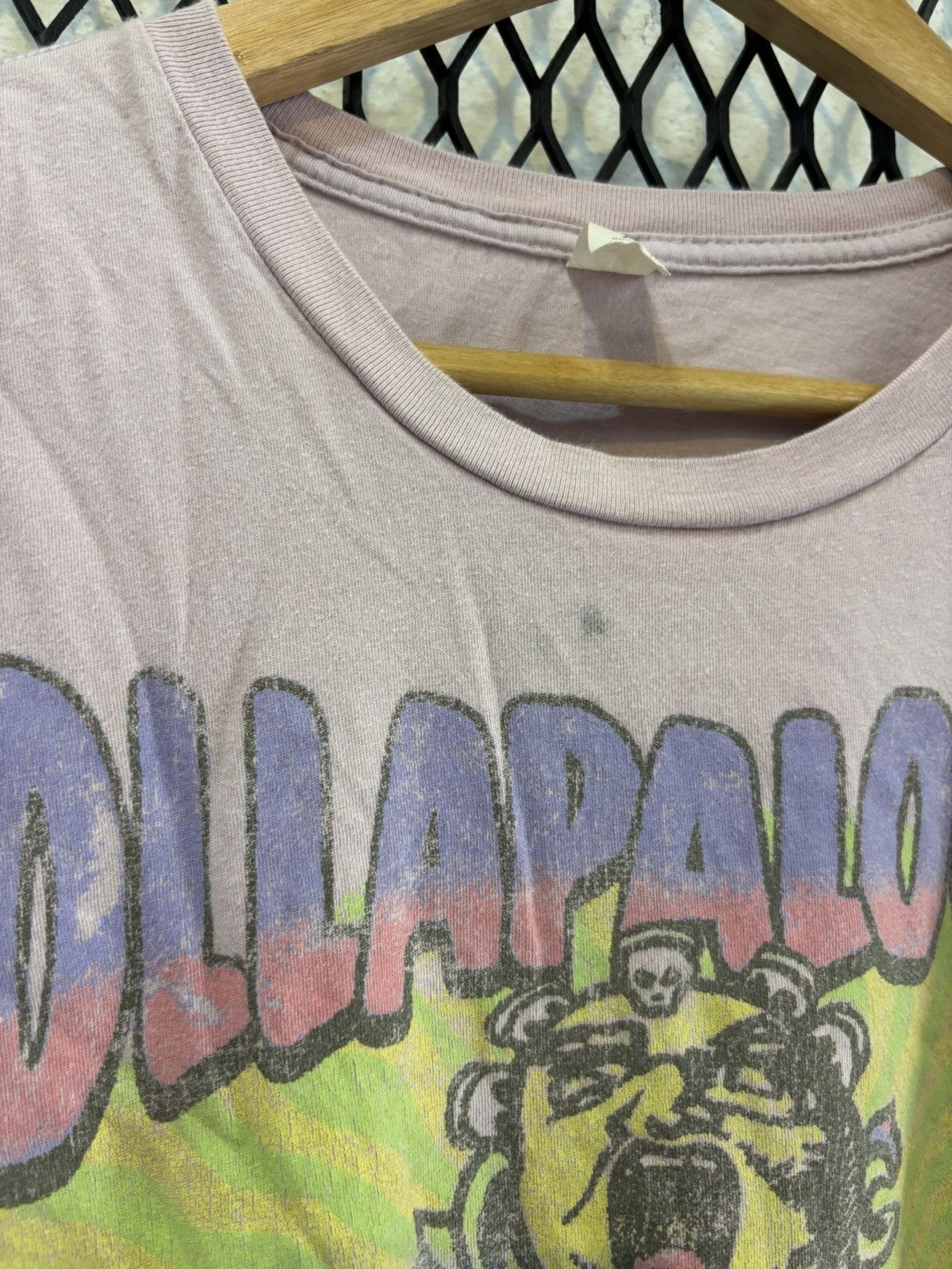 Band Tees 1995 Lollapalooza Buddha Tour T-Shirt tultex white tag Size US XL / EU 56 / 4 - 5 Thumbnail