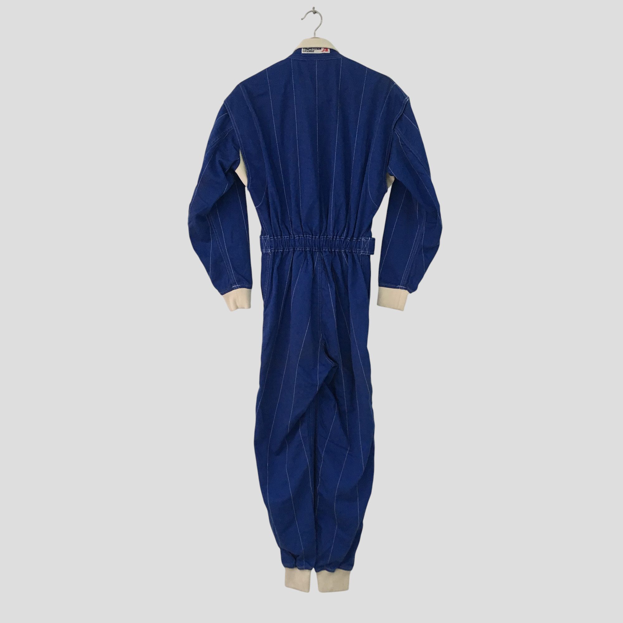 Japanese Brand × Vintage Vintage 90's Blue Workwear Coveralls Japan Size US L / EU 52-54 / 3 - 2 Thumbnail