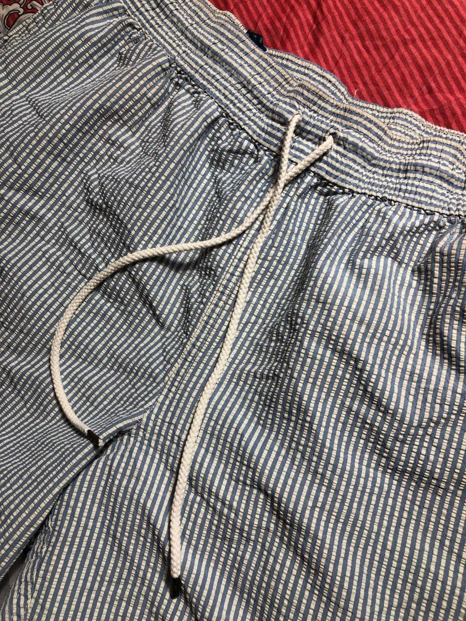 Polo Ralph Lauren × Vintage Vintage Y2K Polo Sport Striped Baggies Nylon Shorts Size US 34 / EU 50 - 7 Thumbnail