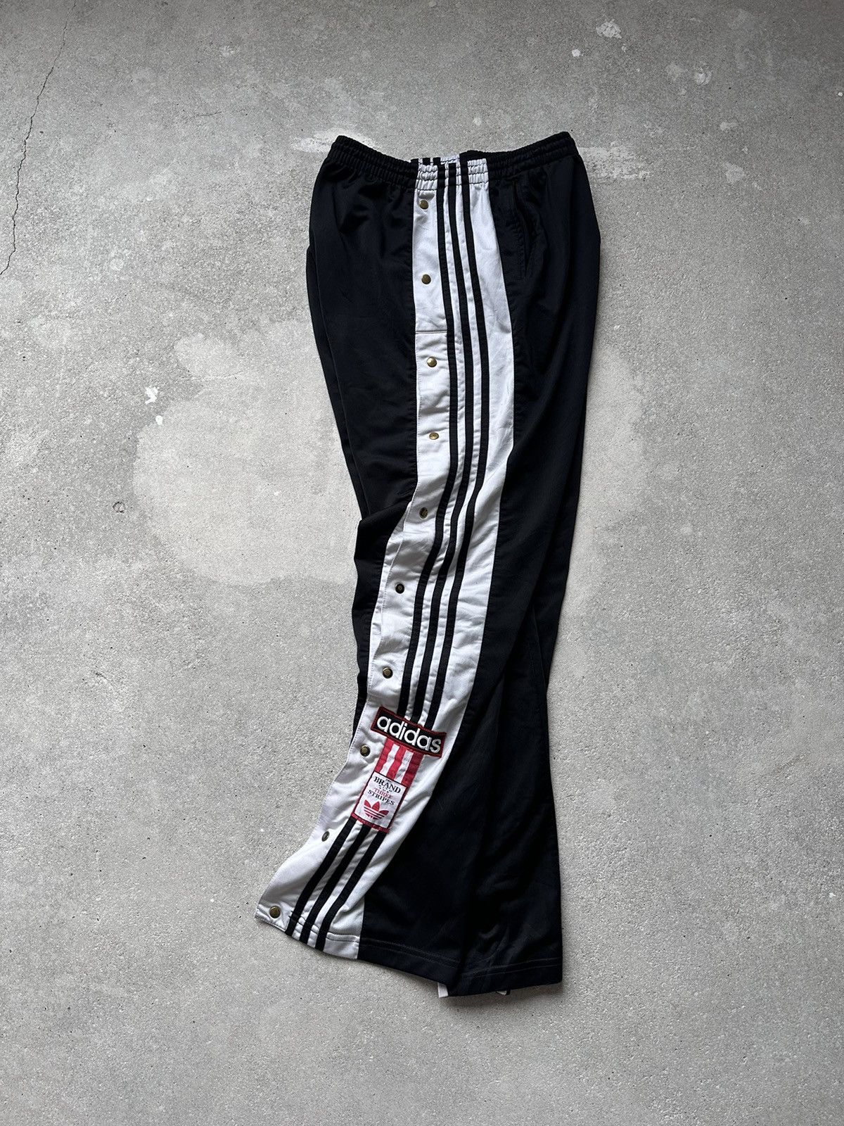 Adidas Vintage Adidas Striped Button Up Pants Size US 36 / EU 52 - 2 Thumbnail