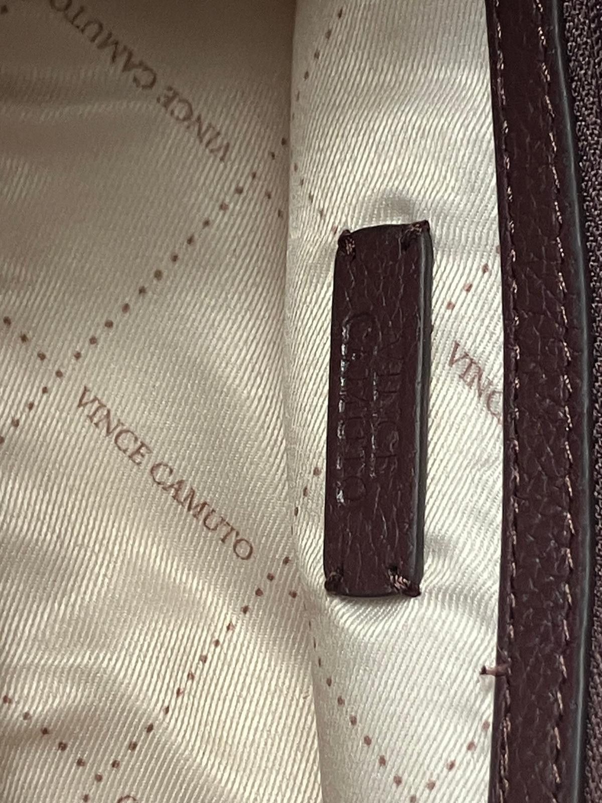 Vince Camuto Vince Camuto Burgundy Leather Satchel Bag Classic Size ONE SIZE - 7 Thumbnail