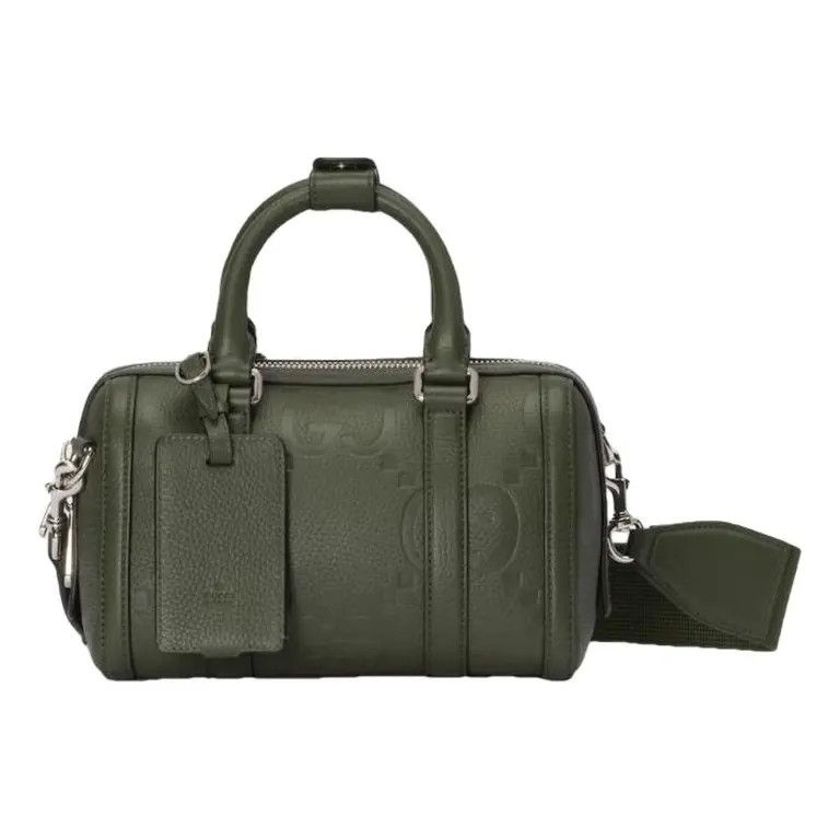 Gucci o1s1wg110225 Size: OS / Jumbo GG Mini Duffle Bag in Green Size ONE SIZE - 1 Thumbnail