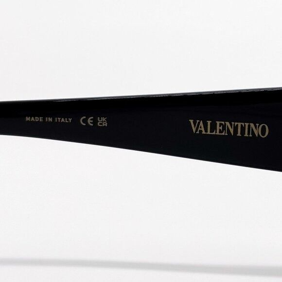 Valentino NEW VALENTINO SUNGLASSES VLS-179A BLACK/BROWN GEOMETRIC WOME Size ONE SIZE - 6 Thumbnail