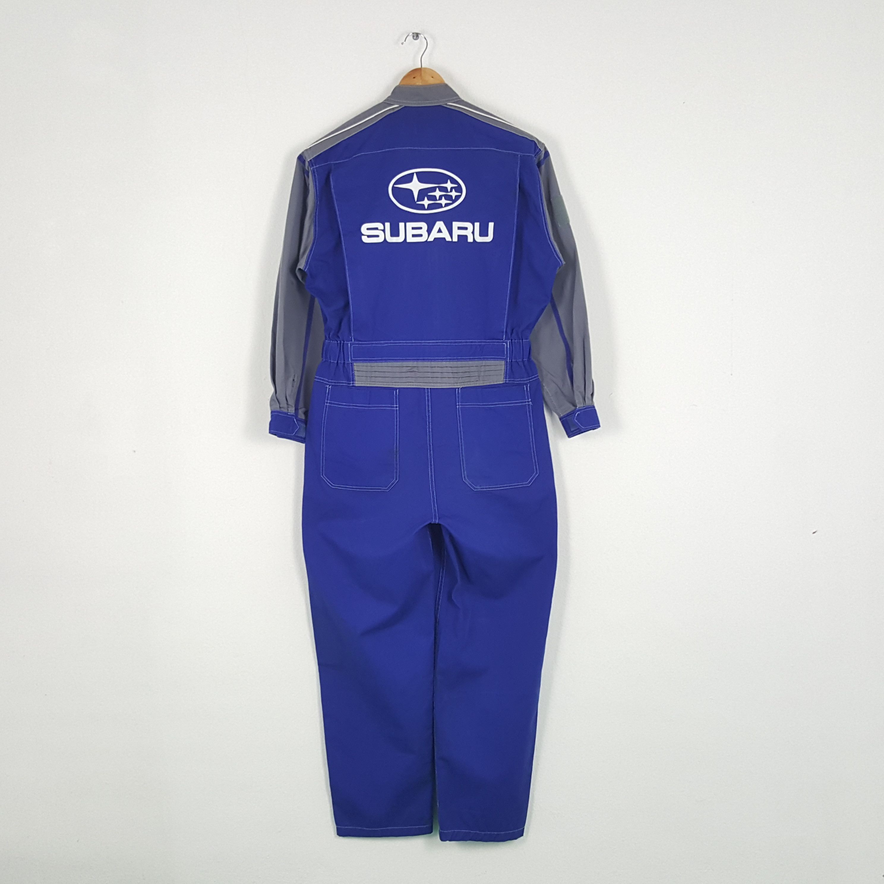 Vintage Subaru Japanese Rally Team Coverall Jacket