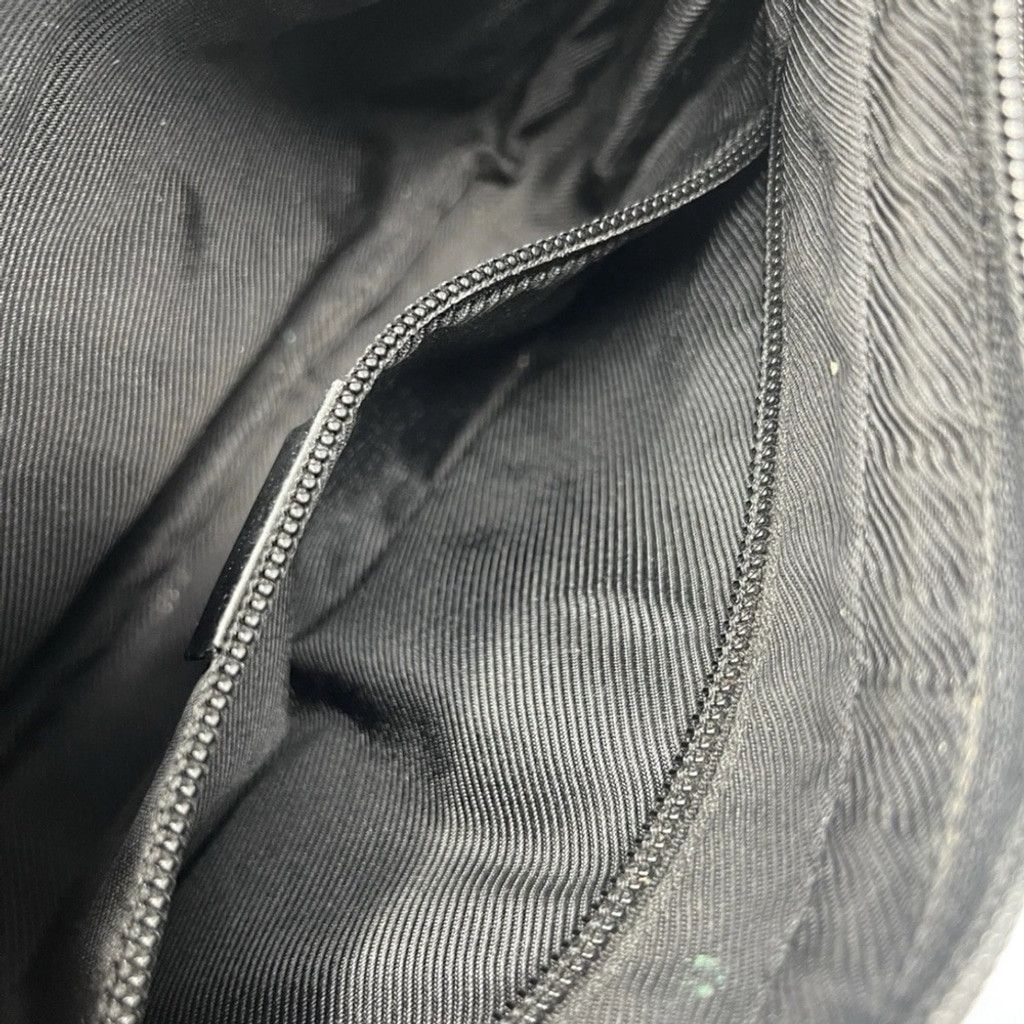 Gucci Gucci Black Denim Monogram Hobo Half Moon Shoulder Bag Size ONE SIZE - 12 Thumbnail