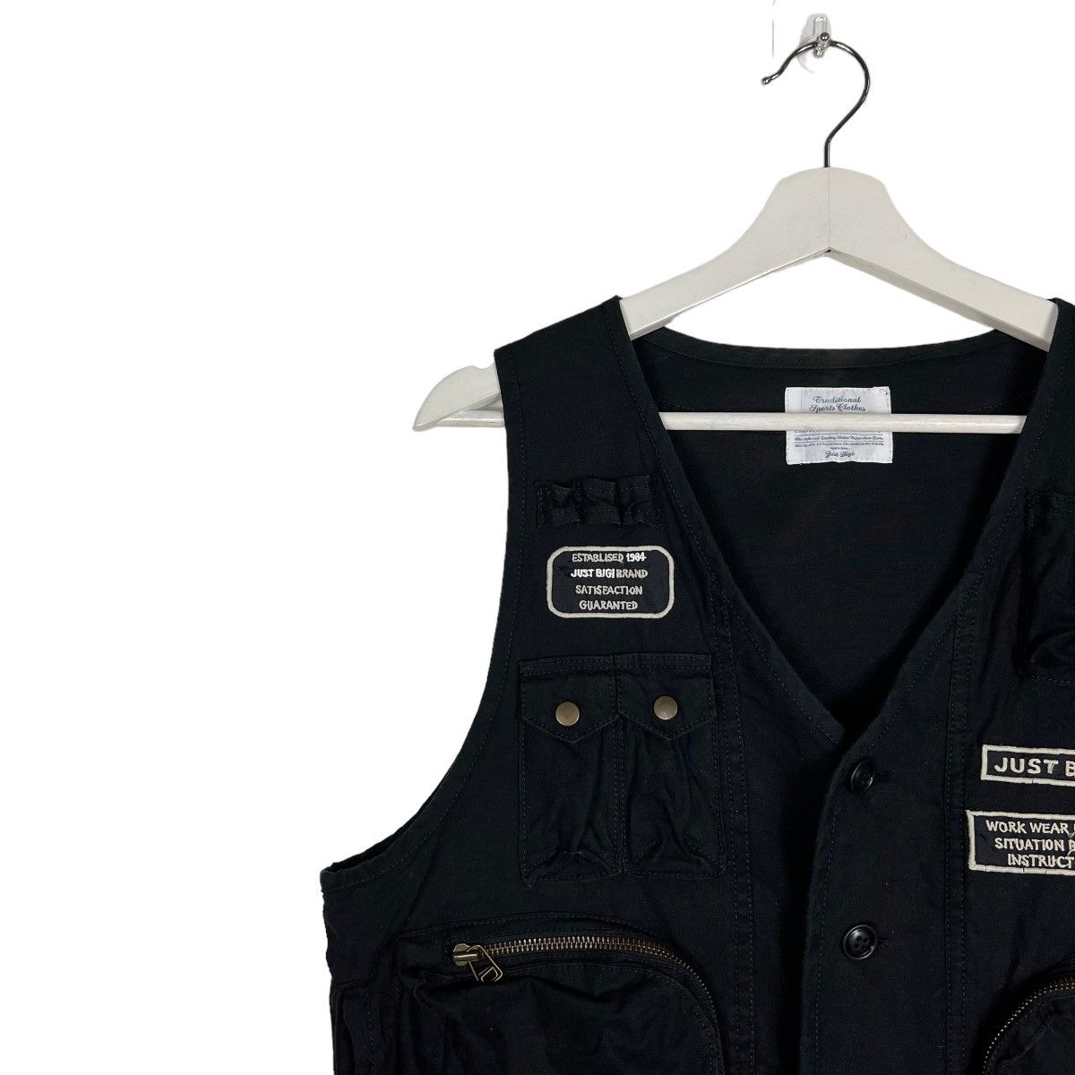 BIGI 🔥 JUST BIGI CARGO TACTICAL TANK TOP VEST Size US L / EU 52-54 / 3 - 7 Thumbnail