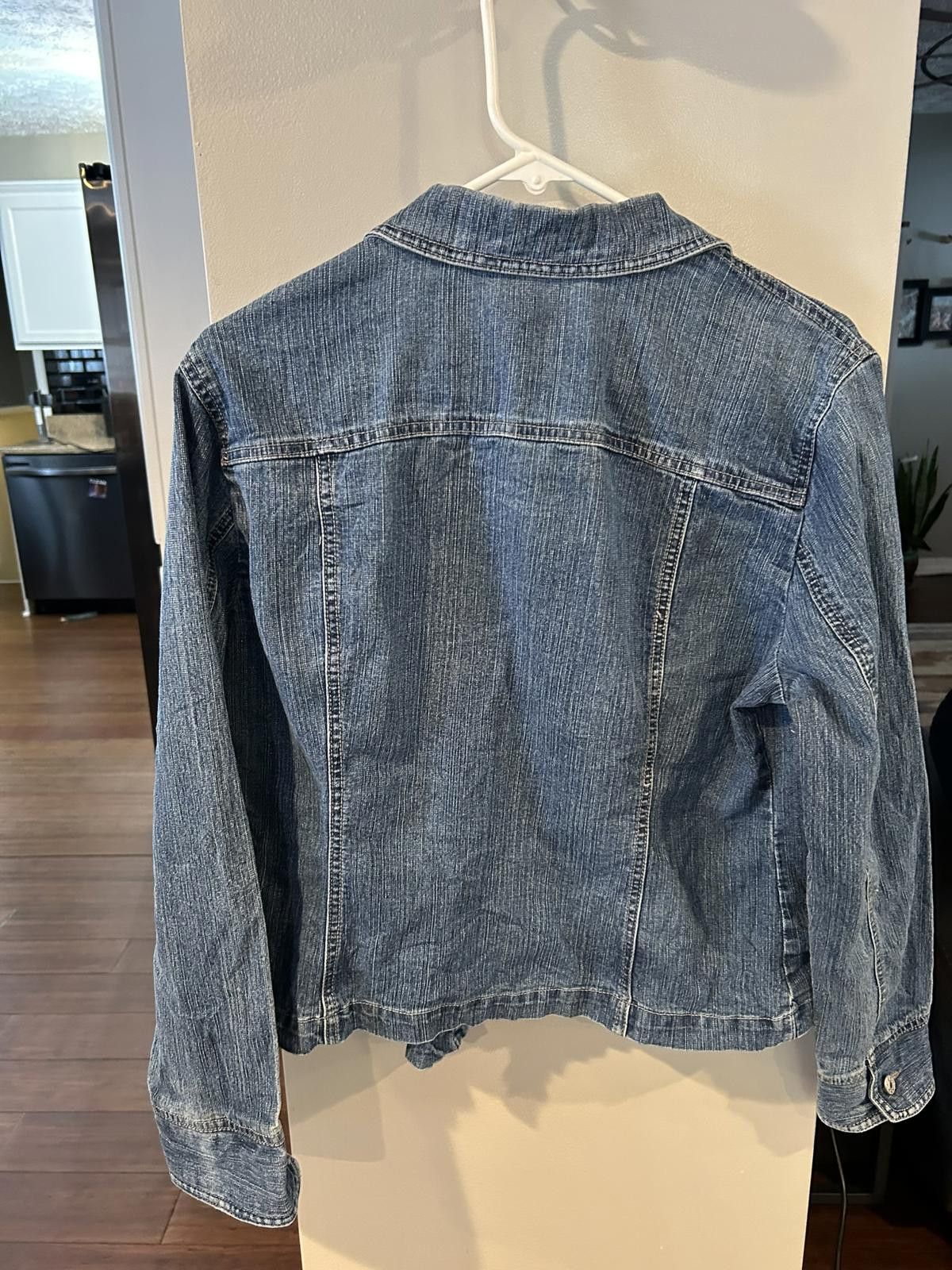 Other French Cuff Women's Medium Denim Jacket Size M / US 6-8 / IT 42-44 - 3 Thumbnail