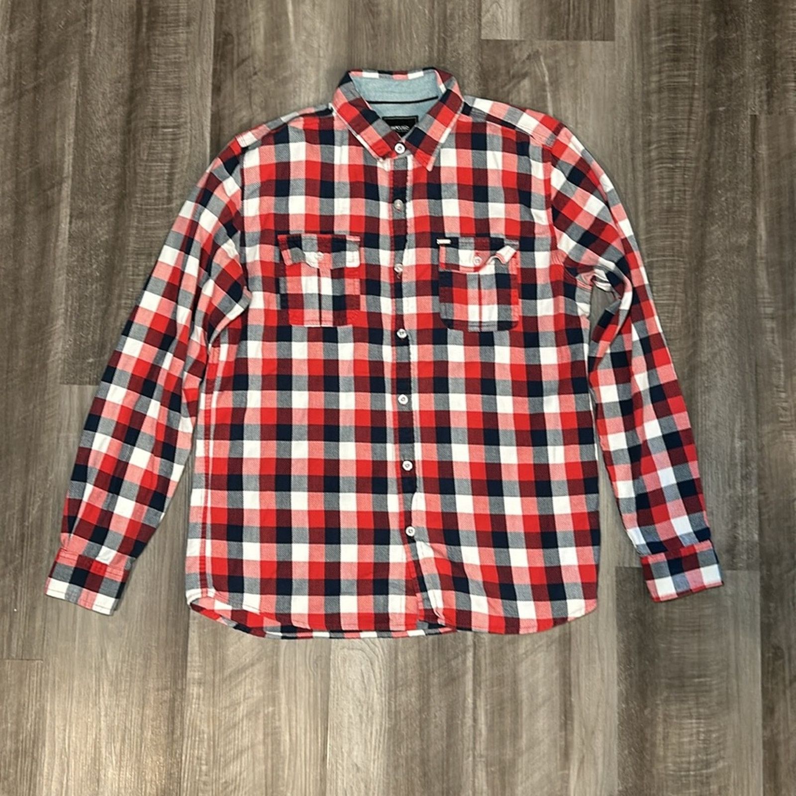 Rip Curl Rip Curl Freshen Up Slim Fit Long Sleeve Button Down - Large Size US L / EU 52-54 / 3 - 2 Thumbnail