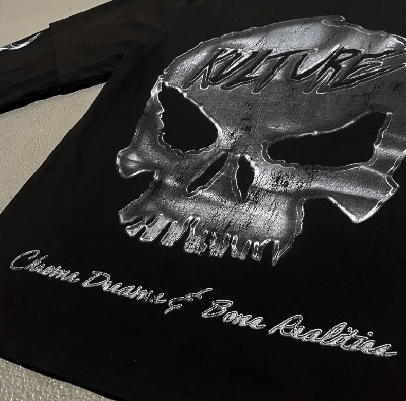 Vision Streetwear Streetwear Punk skull oversized printed long-sleeved Size US L / EU 52-54 / 3 - 2 Thumbnail