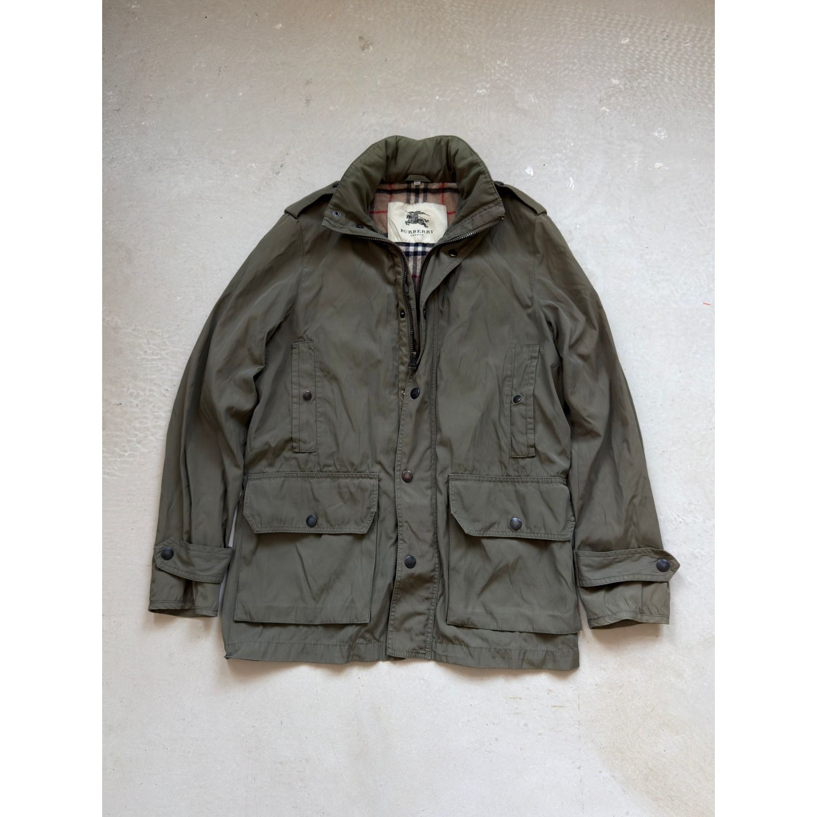 Burberry Burberry Military Olive Jacket Size US L / EU 52-54 / 3 - 1 Thumbnail