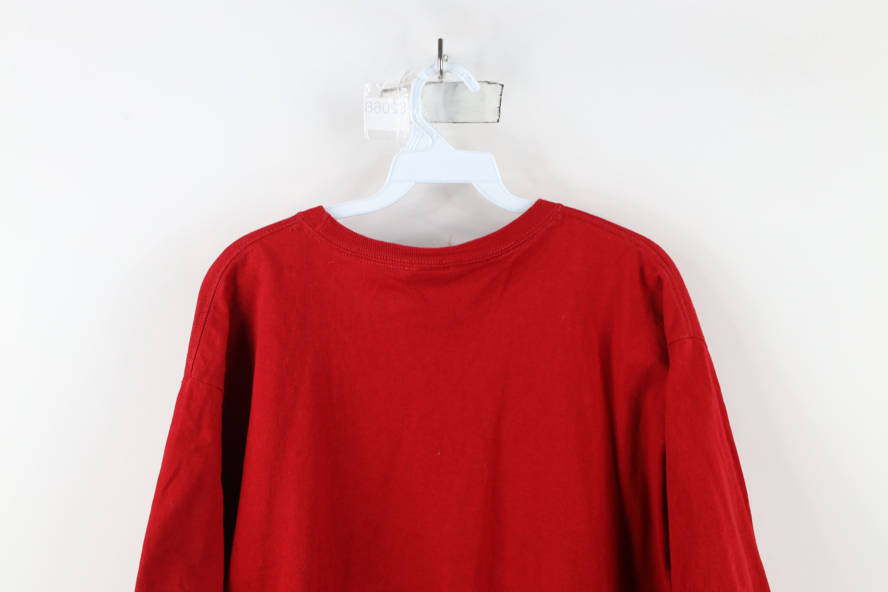 Tommy Hilfiger × Vintage Vintage 90s Tommy Hilfiger Short Sleeve T-Shirt Red USA Size US L / EU 52-54 / 3 - 7 Thumbnail
