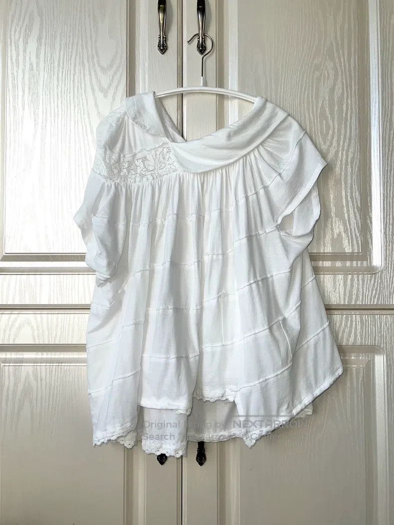 Comme des Garcons Comme Des Garcons Asymmetrical Floral Short Sleeve Size M / US 6-8 / IT 42-44 - 3 Thumbnail