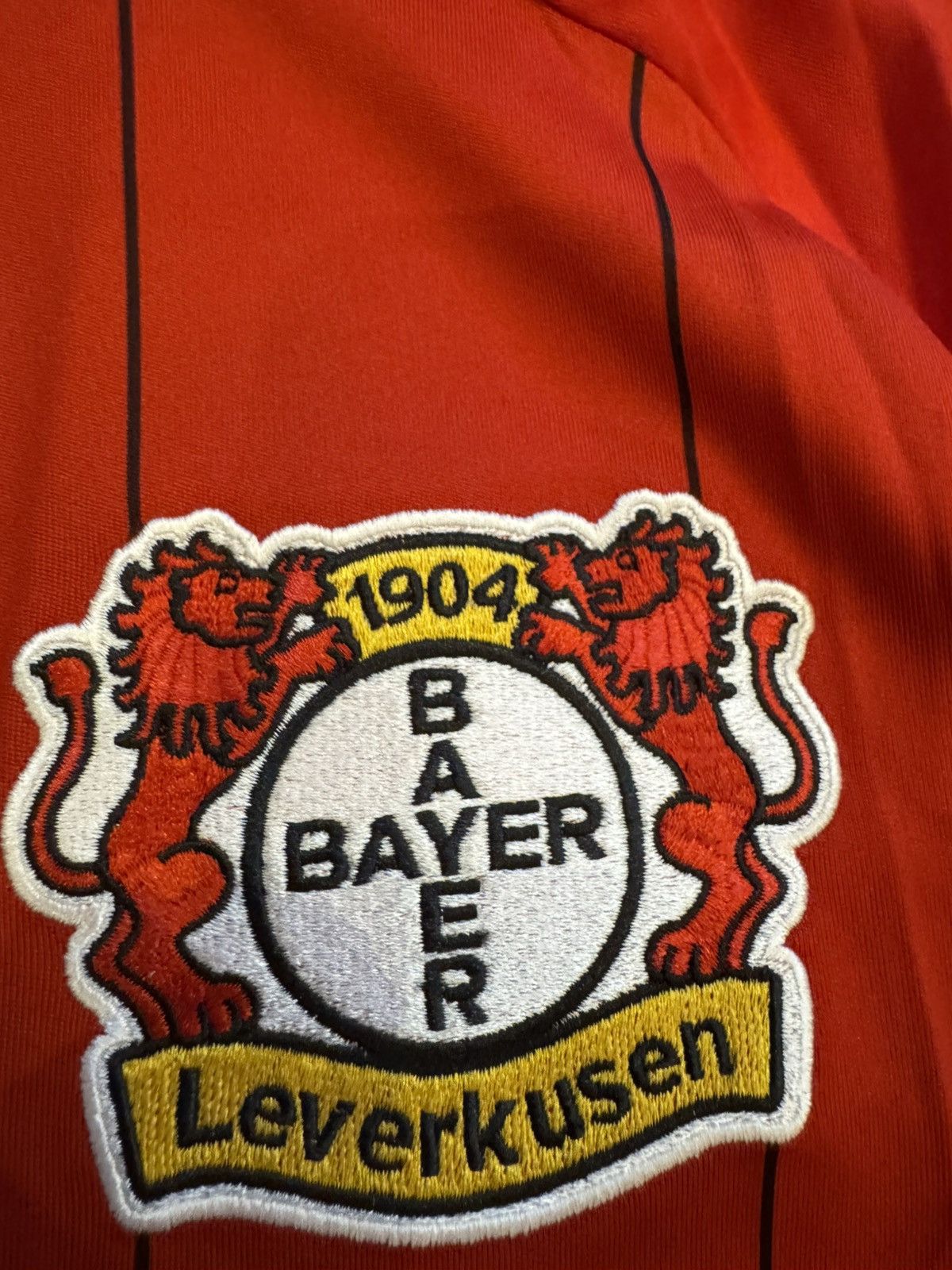 Adidas BAYER 04 LEVERKUSEN 2012 2013 HOME FOOTBALL SHIRT ADIDAS L Size US L / EU 52-54 / 3 - 8 Thumbnail