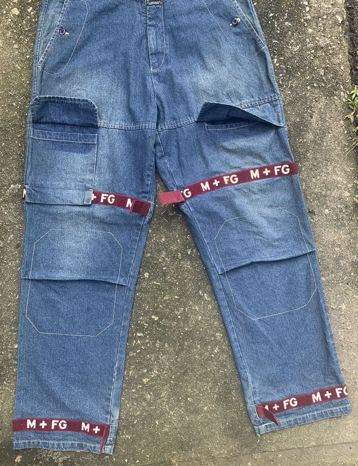 Marithe + Francois Girbaud Le Jean De Marithe Francois Girbaud Reconstructed Pant Size US 35 - 16 Thumbnail