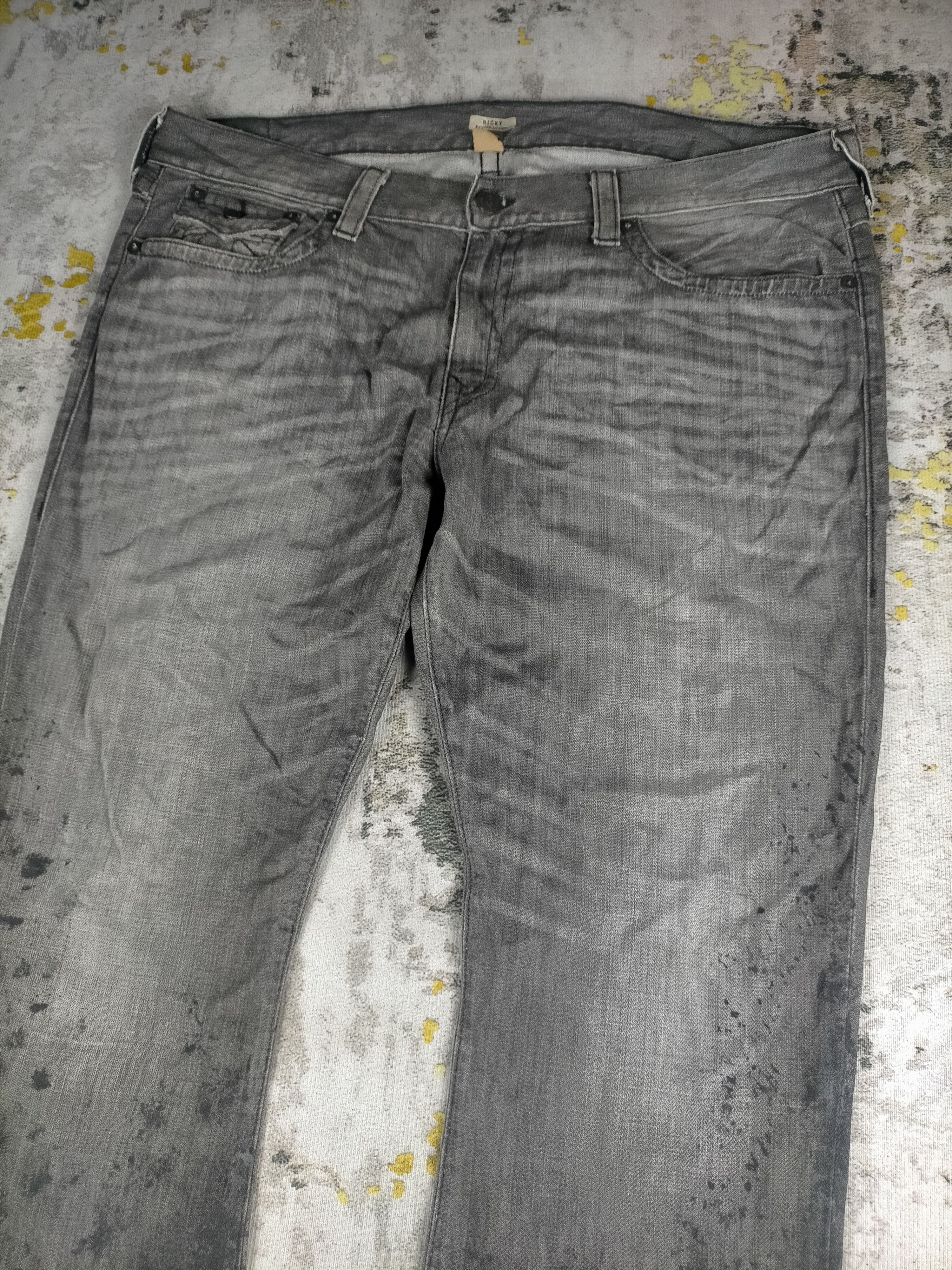 True Religion True Religion Ricky Mudwash Dirty Jeans Size US 42 / EU 58 - 5 Thumbnail