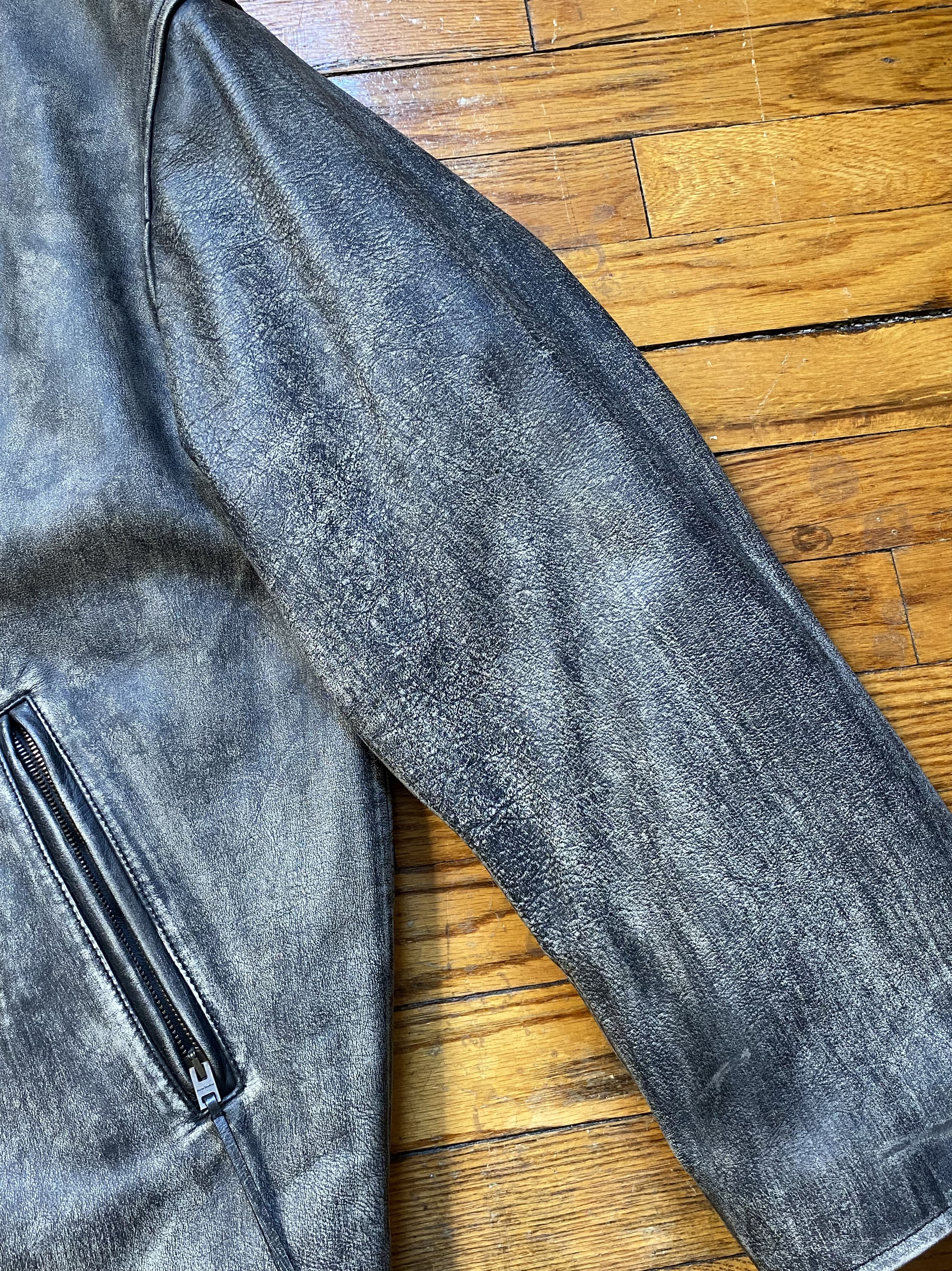 Acne Studios Acne Studios Motorcycle Leather Jacket Size 46 Size US S / EU 44-46 / 1 - 4 Thumbnail