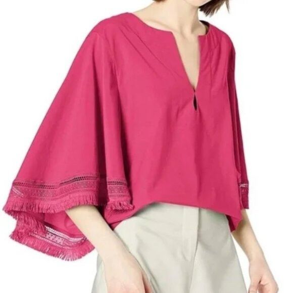 Trina Turk Trina Turk Carry On Silk Tunic Size XS / US 0-2 / IT 36-38 - 1 Thumbnail
