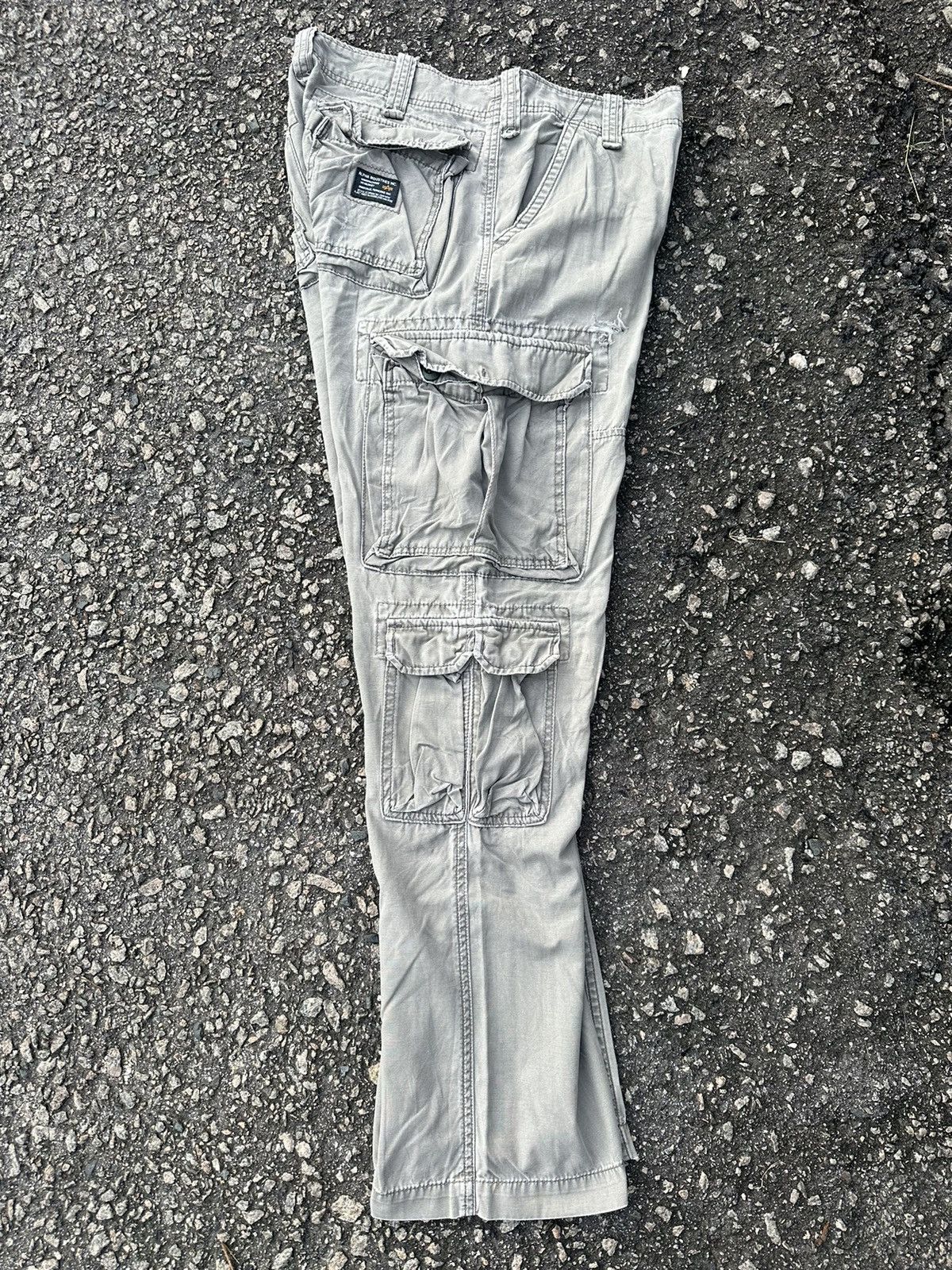 Alpha Industries CARGO PANTS ALPHA INDUSTRIES VINTAGE JAPANESE BRANDED Size US 31 - 12 Thumbnail