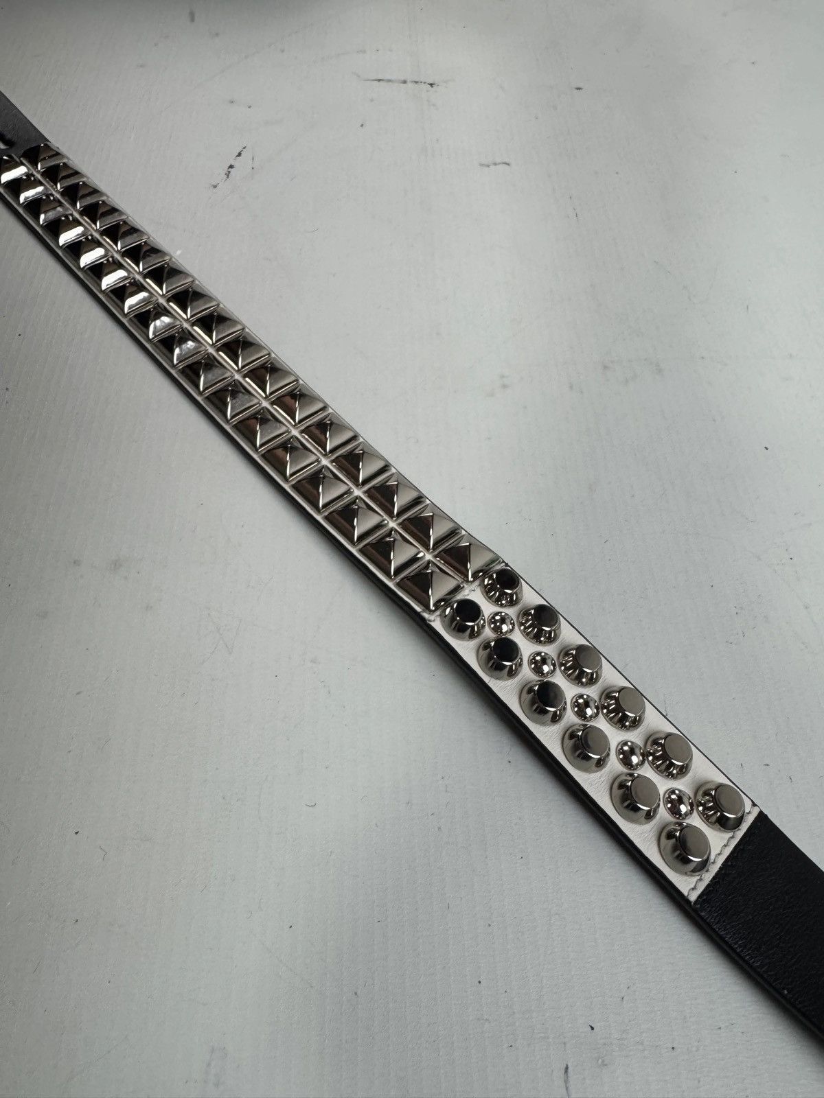 Prada Prada SS18 Studded Leather Belt Size 32 - 2 Thumbnail