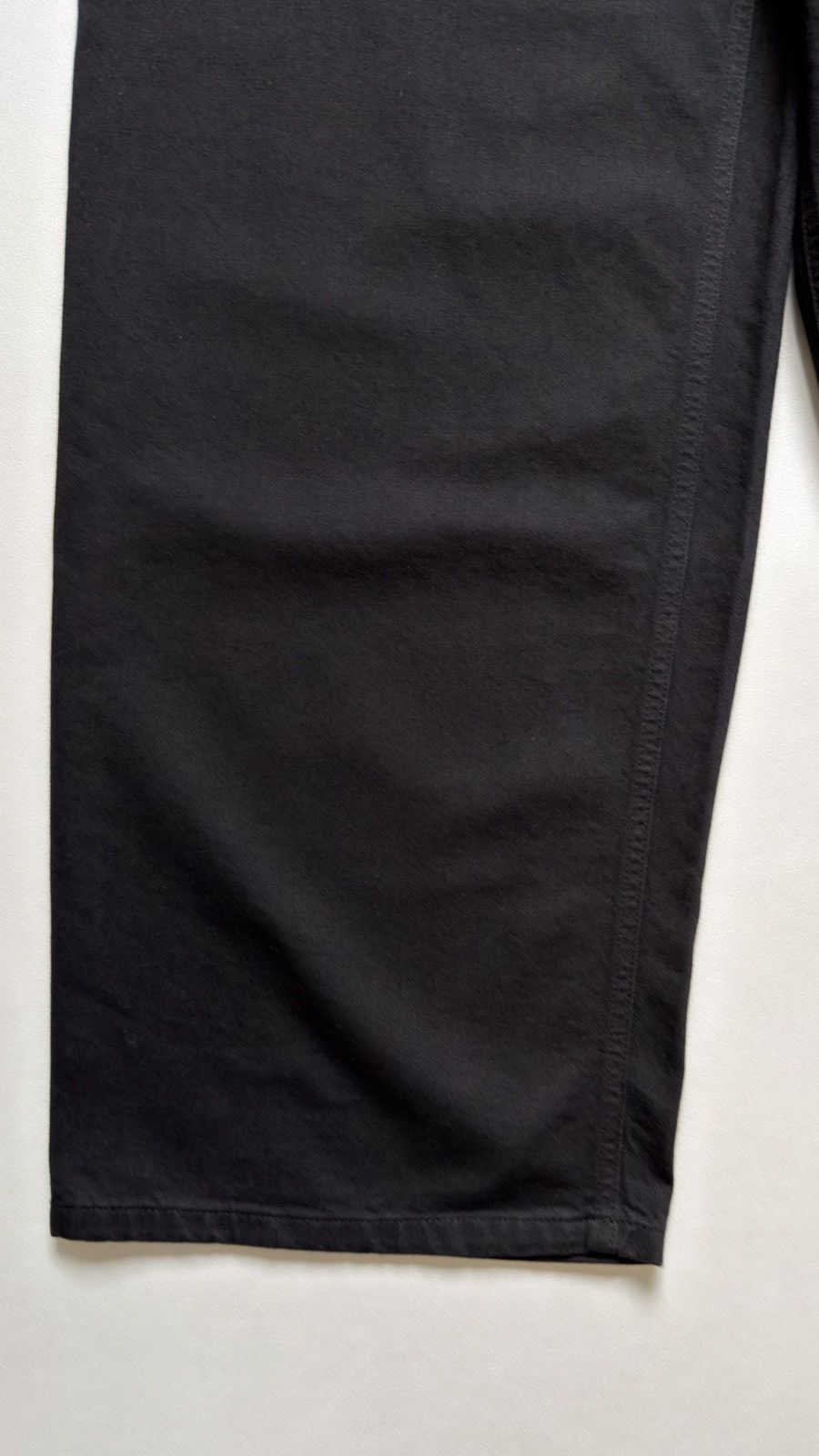 Raf Simons S/S 23 Black Denim ‘Skate Trousers’ Size US 34 / EU 50 - 12 Thumbnail