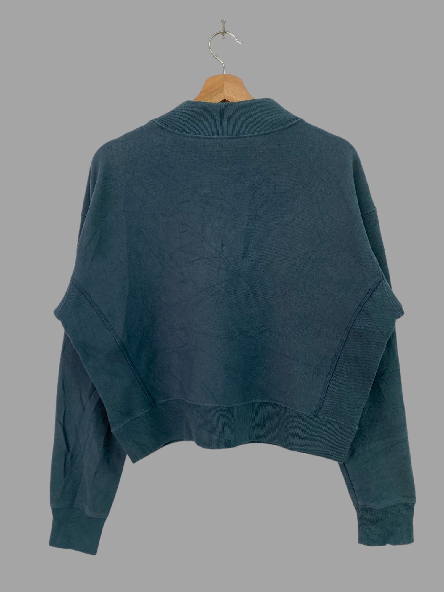 Champion × Vintage Vintage Croptop Champion Sweatshirt Reverse Wave L Size Size L / US 10 / IT 46 - 2 Thumbnail