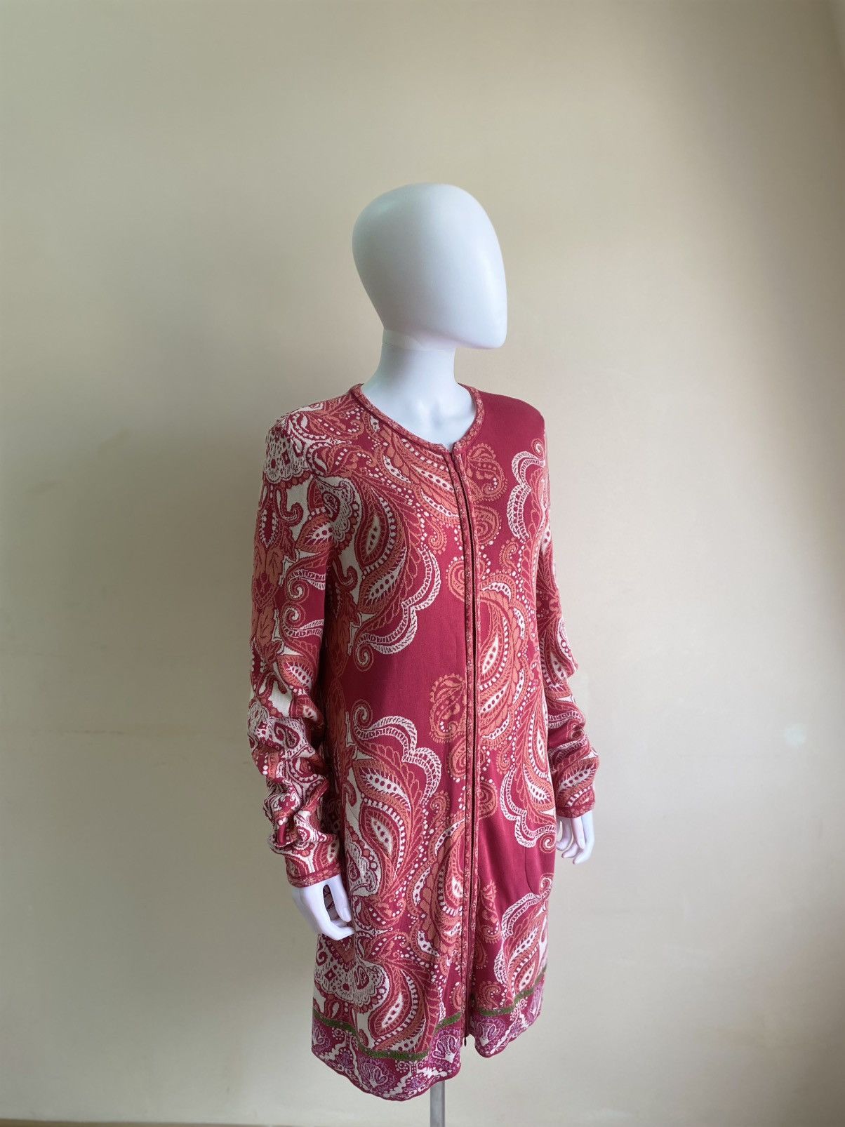 Other IVKO Women’s Floral Multicolor Zip Up Cardigan Size XL Size XL / US 12-14 / IT 48-50 - 1 Thumbnail