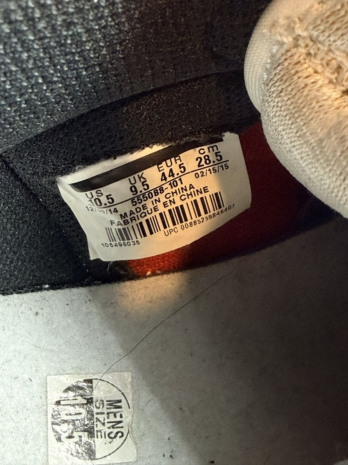 Jordan Brand Size 10.5 - Jordan 1 Retro OG High Chicago (2015) Size US 10.5 / EU 43-44 - 8 Thumbnail