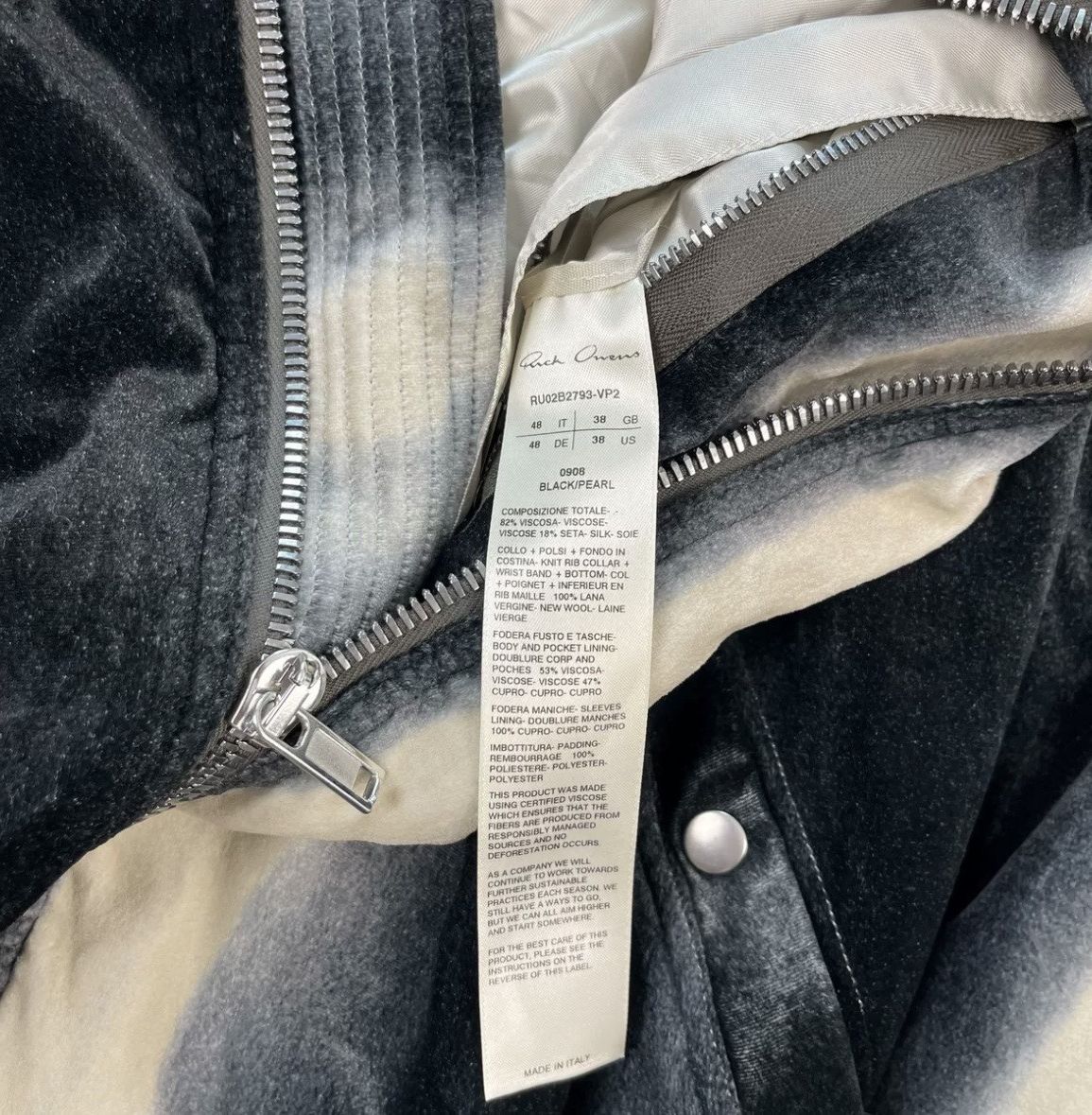 Rick Owens Rick Owens 22ss jacket Size US M / EU 48-50 / 2 - 4 Thumbnail