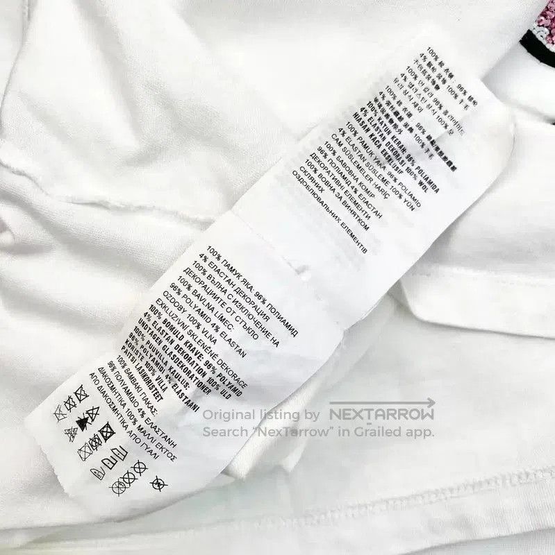 Miu Miu Miu Miu Colorful Cotton T-Shirt XS . Size XS / US 0-2 / IT 36-38 - 5 Thumbnail