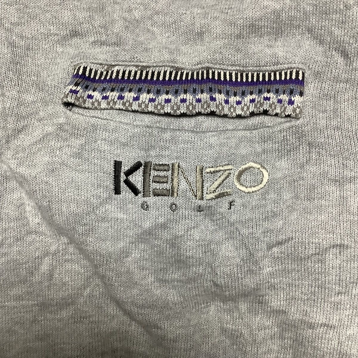 Kenzo × Vintage Sweatshirts Kenzo Golf Size US L / EU 52-54 / 3 - 3 Thumbnail