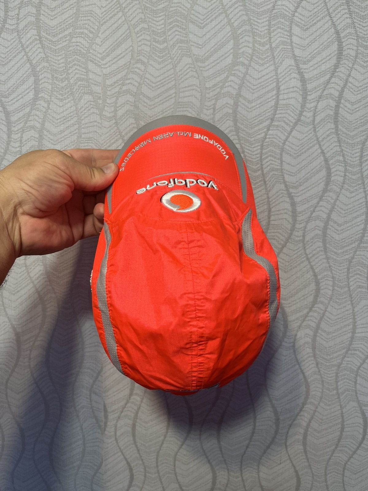 Mercedes-Benz Vodafone McLaren Mercedes Lewis Hamilton 2 Caps Racing F1 Size ONE SIZE - 8 Thumbnail