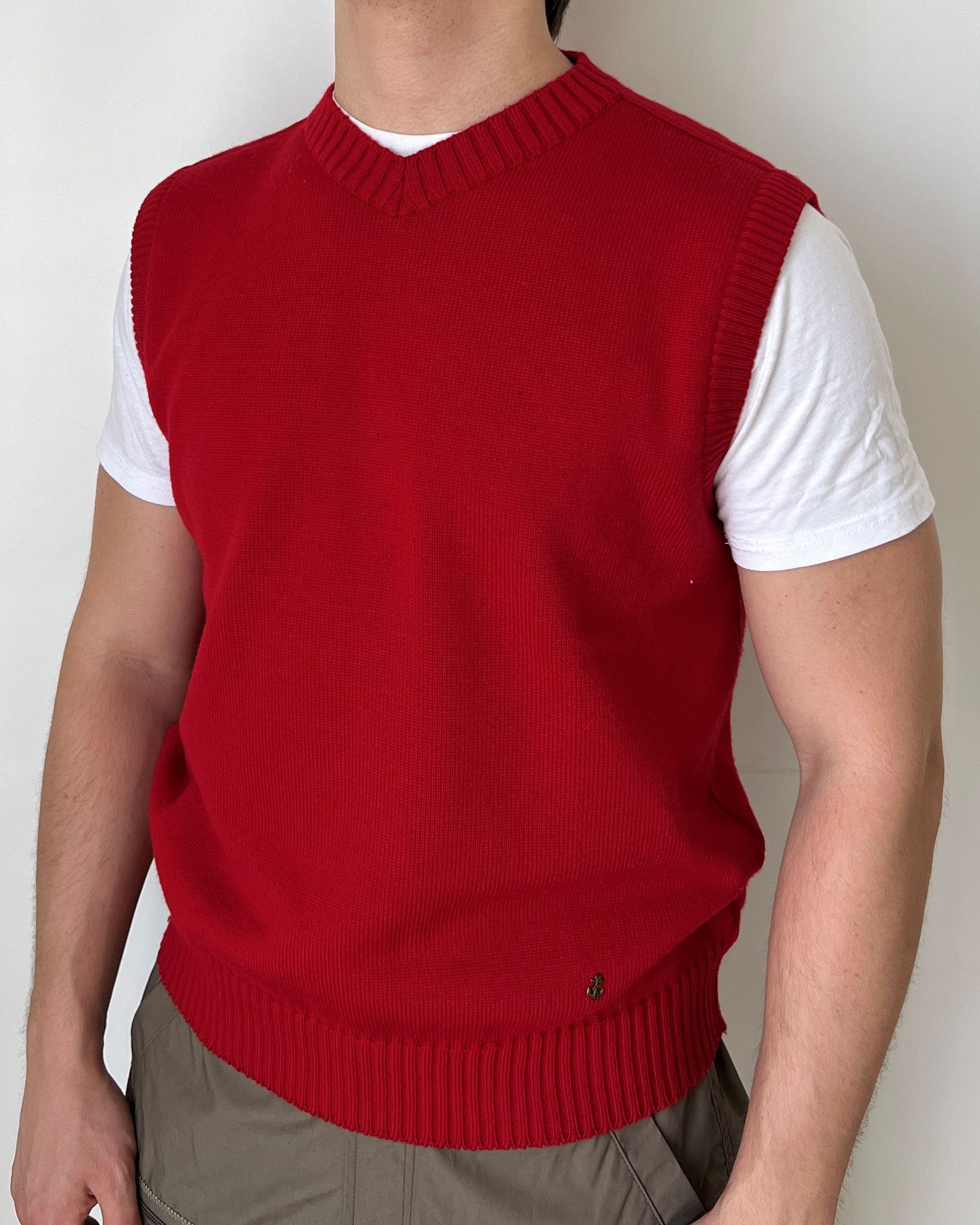 Paul & Shark Vintage Paul & Shark Wool Knit Sweater Vest Size US M / EU 48-50 / 2 - 2 Thumbnail